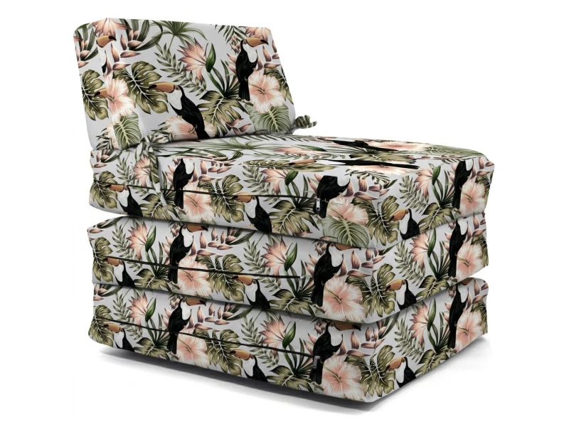 Πολυθρόνα - Κρεβάτι Flip Chair Panama Λονέτα Ύφασμα Tukanpink design