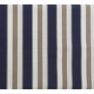Μαξιλάρι Καρέκλας Με Δέσιμο - Λονέτα Ύφασμα dark blue stripes design