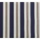 Μαξιλάρι Καρέκλας Με Δέσιμο - Λονέτα Ύφασμα dark blue stripes design | Mypouf.gr