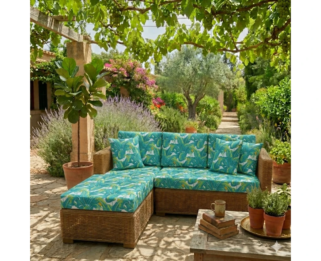 Μαξιλάρι λονέτα ύφασμα Design Savana 701 για παλέτα και ευρωπαλέτα - Εικόνα 2 | Mypouf.gr