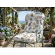 Μαξιλάρι μπαμπού Oceania design ύφασμα λονέτα με πλάτη | Mypouf.gr