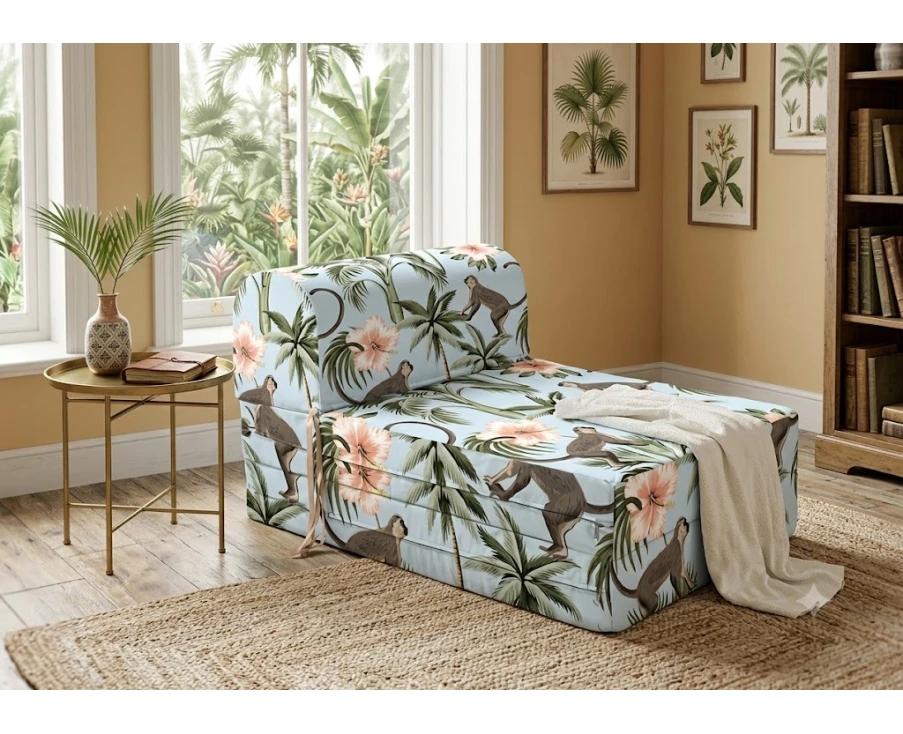 Πολυθρόνα - Κρεβάτι Flip Chair Florina Λονέτα Ύφασμα Monkiki design | Mypouf.gr