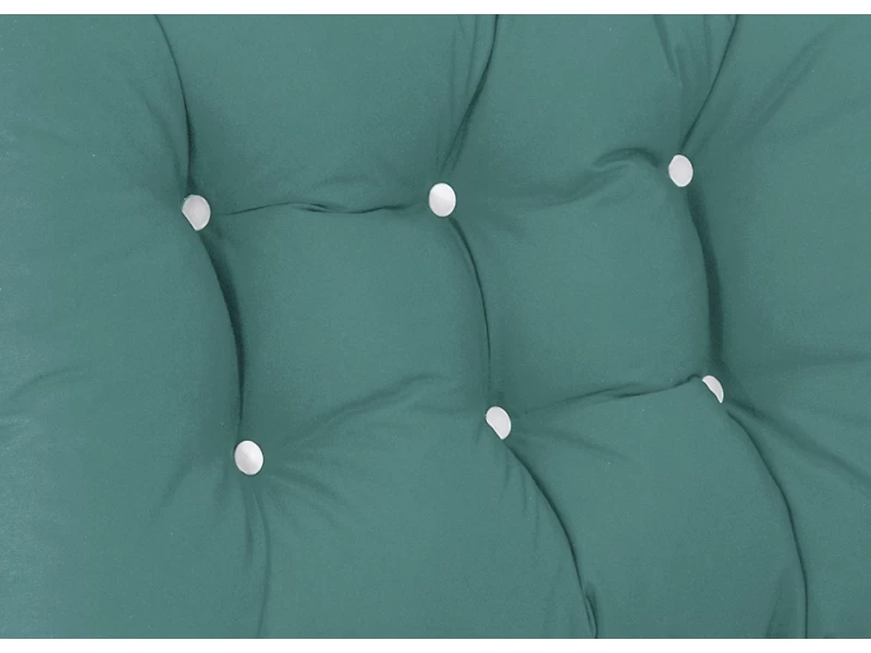 Μαξιλάρι μονόχρωμο αδιάβροχο βεραμάν για καναπέ - παλέτα με κουμπιά - Μπαμπού