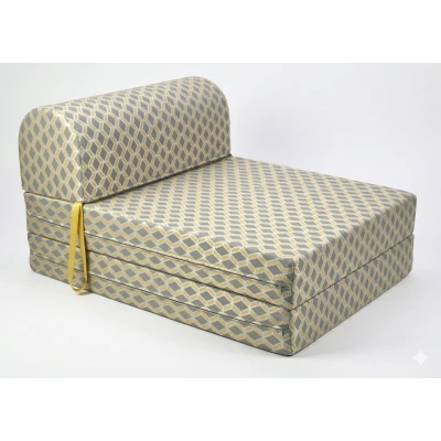 Πολυθρόνα - Κρεβάτι Flip Chair Florina - 70% αδιαβροχοποίηση Ύφασμα απόχρωση σχέδιο (Beehive)