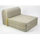 Πολυθρόνα - Κρεβάτι Flip Chair Florina - 70% αδιαβροχοποίηση Ύφασμα απόχρωση σχέδιο (Beehive)