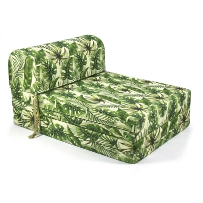 Πολυθρόνα - Κρεβάτι Flip Chair Florina - 70% αδιαβροχοποίηση Ύφασμα απόχρωση σχέδιο (Leaves 16137)