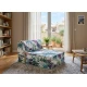 Πολυθρόνα - Κρεβάτι Flip Chair Florina - 70% αδιαβροχοποίηση Ύφασμα απόχρωση σχέδιο (Leaves 8813) - Εικόνα 2 | Mypouf.gr