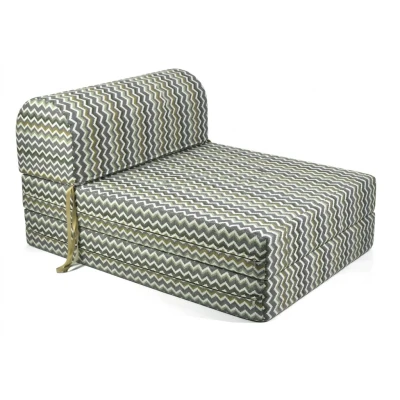 Πολυθρόνα - Κρεβάτι Flip Chair Florina - 70% αδιαβροχοποίηση Ύφασμα απόχρωση σχέδιο (Zik-Zak)