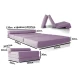 Καναπές - Κρεβάτι Flip Sofa Λιλά Kansas με φερμουάρ | Mypouf.gr Καναπές - Κρεβάτι Flip Sofa Λιλά Kansas με φερμουάρ | Mypouf.gr