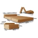 Καναπές - Κρεβάτι Flip Sofa πορτοκαλί Kansas με φερμουάρ | Mypouf.gr Καναπές - Κρεβάτι Flip Sofa πορτοκαλί Kansas με φερμουάρ | Mypouf.gr