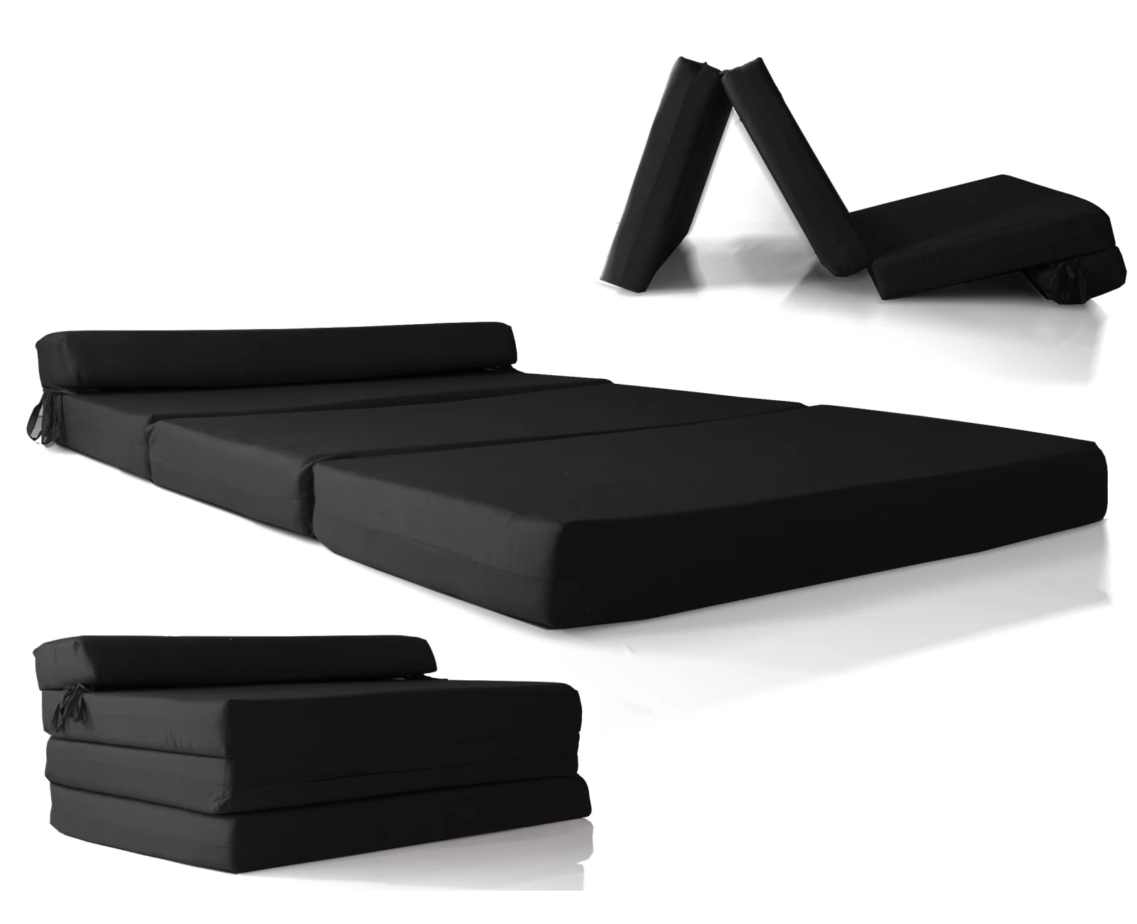 Καναπές - Κρεβάτι Flip Sofa μαύρο Kansas με φερμουάρ | Mypouf.gr Καναπές - Κρεβάτι Flip Sofa μαύρο Kansas με φερμουάρ | Mypouf.gr