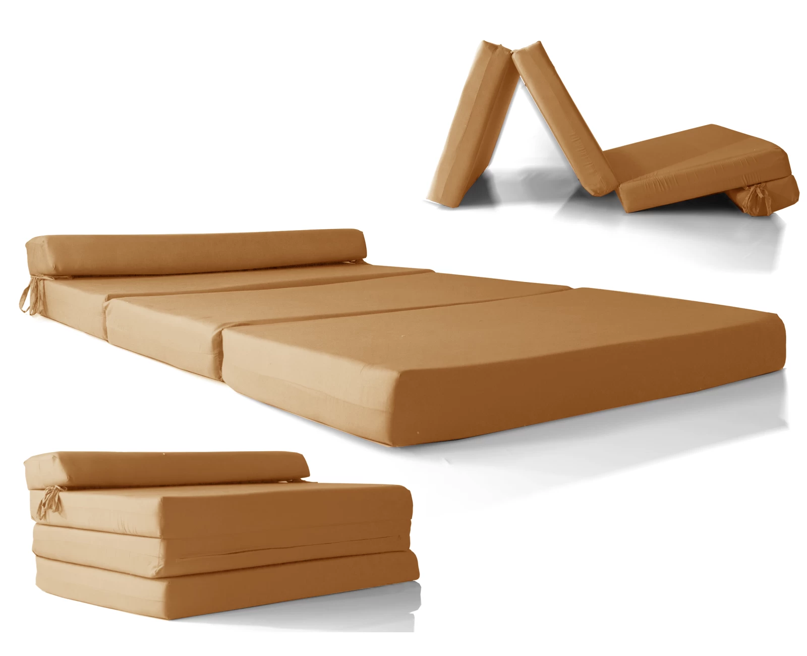 Καναπές - Κρεβάτι Flip Sofa πορτοκαλί Kansas με φερμουάρ | Mypouf.gr Καναπές - Κρεβάτι Flip Sofa πορτοκαλί Kansas με φερμουάρ | Mypouf.gr
