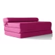 Καναπές - Κρεβάτι Flip Sofa φούξια Kansas με φερμουάρ | Mypouf.gr Καναπές - Κρεβάτι Flip Sofa φούξια Kansas με φερμουάρ | Mypouf.gr