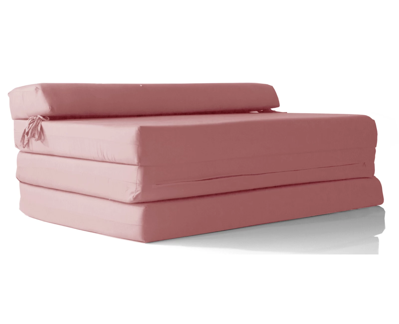 Καναπές - Κρεβάτι Flip Sofa σομόν - ροζ Kansas με φερμουάρ | Mypouf.gr Καναπές - Κρεβάτι Flip Sofa σομόν - ροζ Kansas με φερμουάρ | Mypouf.gr