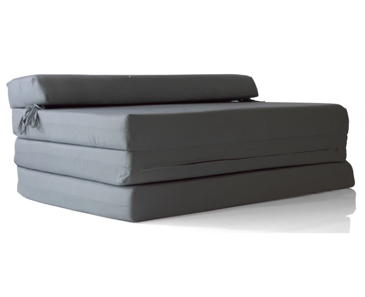 Καναπές - Κρεβάτι Flip Sofa γκρί Kansas με φερμουάρ - Εικόνα 3 | Mypouf.gr