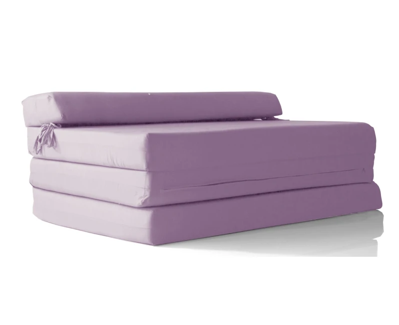 Καναπές - Κρεβάτι Flip Sofa Λιλά Kansas με φερμουάρ | Mypouf.gr