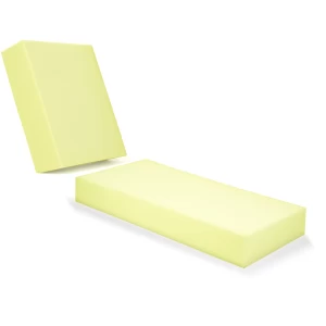 Αφρολέξ για ξαπλώστρα μασίφ 1000 σκληρότητα Medium - Κίτρινο