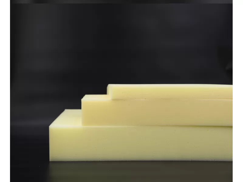 Αφρολέξ μασίφ 1000 σκληρότητα Medium - Κίτρινο 2 cm