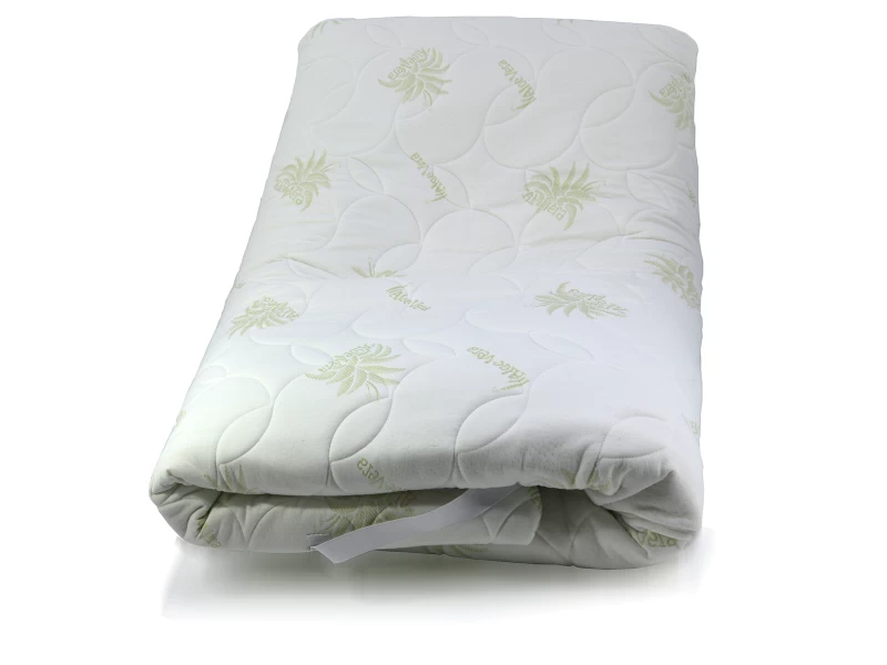 Ανώστρωμα Aloe Vera με φερμουάρ Memory foam Πάχος 6/7 εκ.