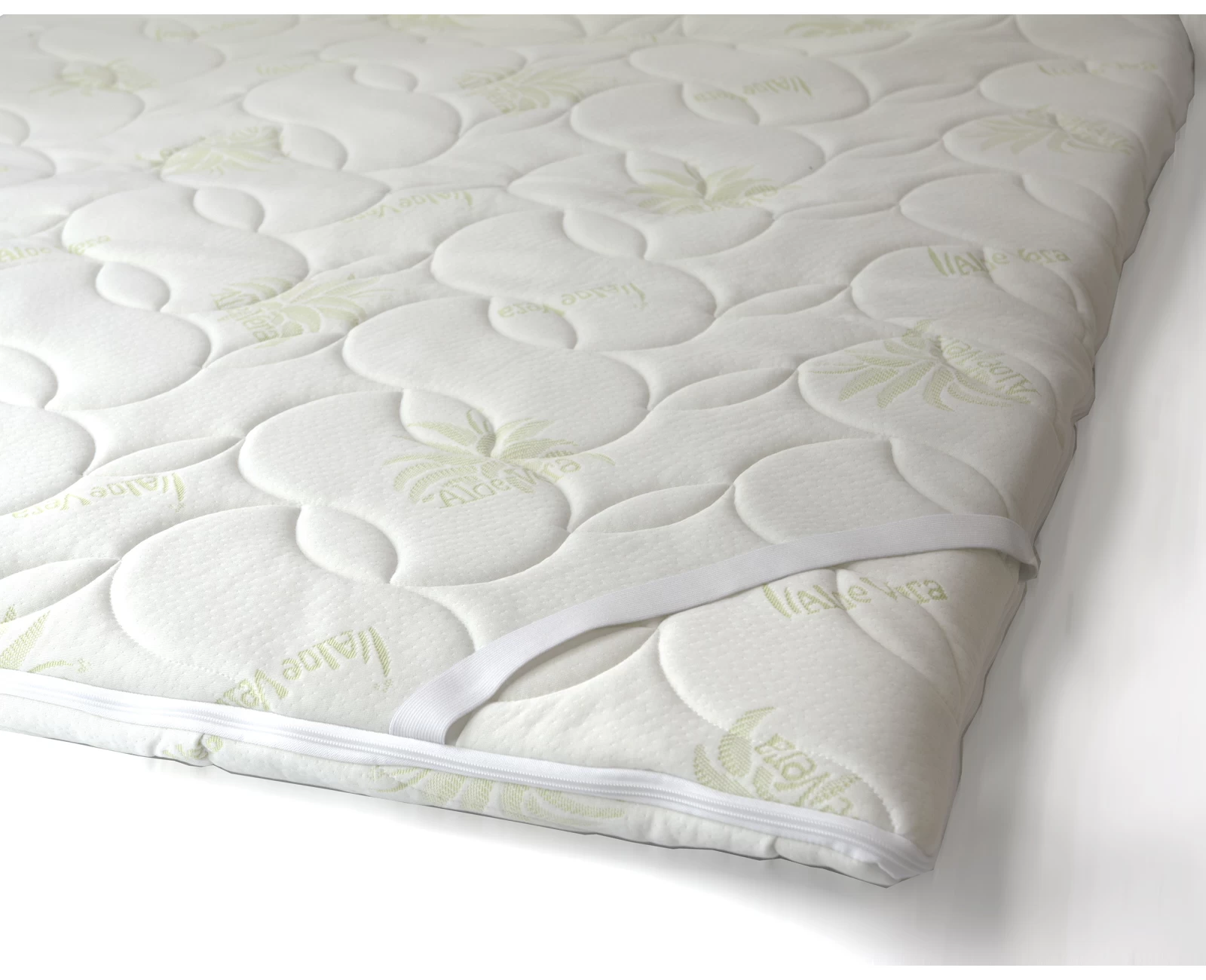 Ανώστρωμα Aloe Vera με φερμουάρ Memory foam Πάχος 6/7 εκ. | Mypouf.gr Ανώστρωμα Aloe Vera με φερμουάρ Memory foam Πάχος 6/7 εκ. | Mypouf.gr