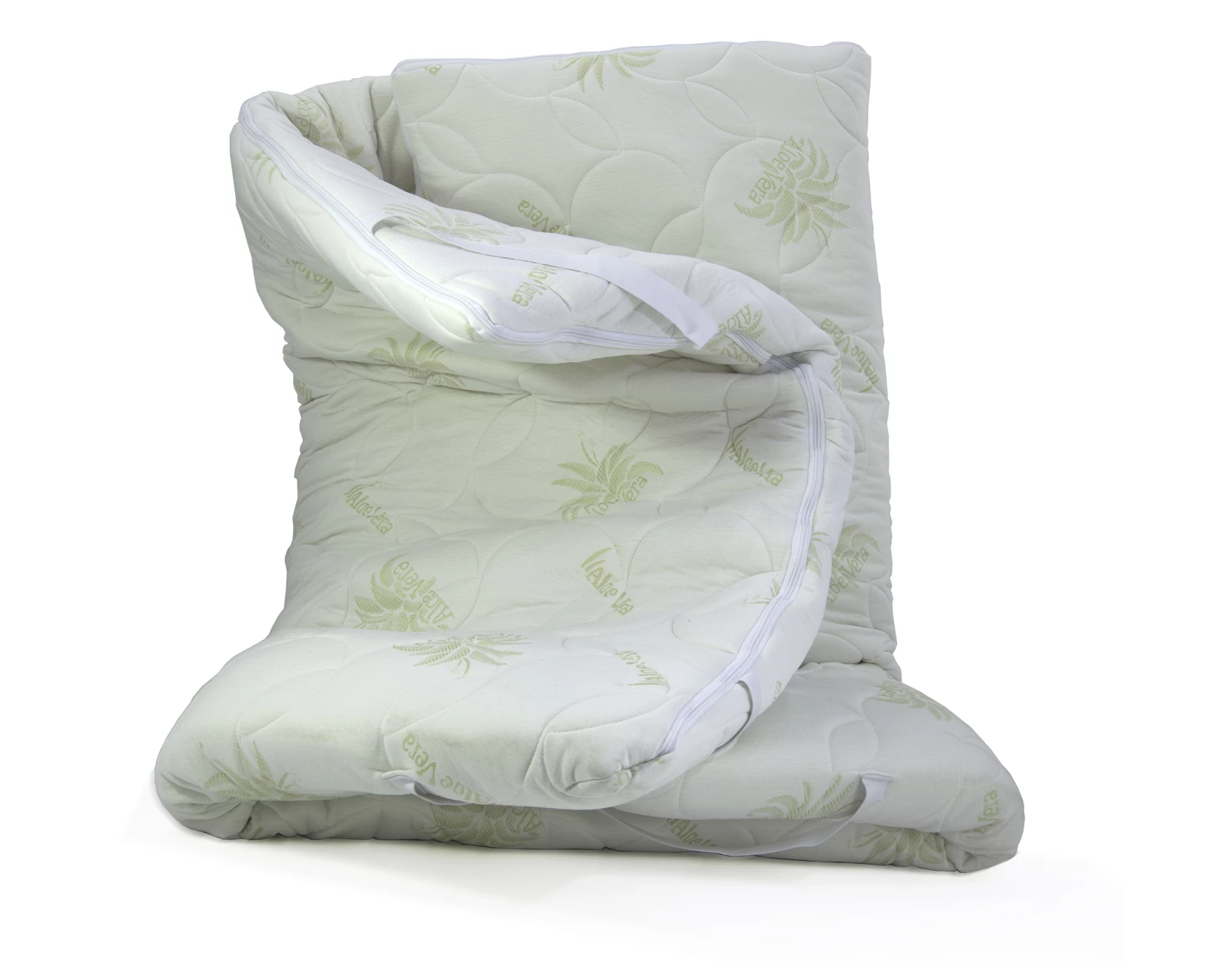 Ανώστρωμα Aloe Vera με φερμουάρ Memory foam Πάχος 6/7 εκ. | Mypouf.gr Ανώστρωμα Aloe Vera με φερμουάρ Memory foam Πάχος 6/7 εκ. | Mypouf.gr