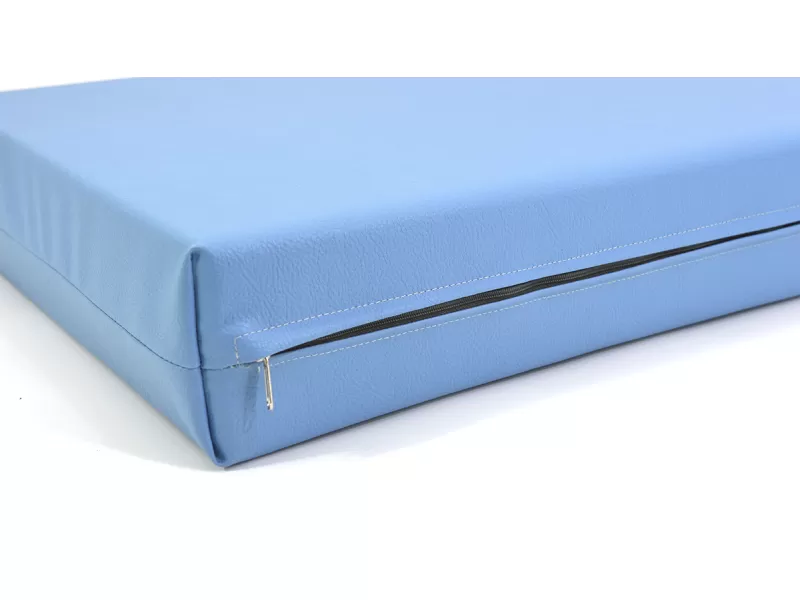 Μαξιλάρι Για Καναπέ / Παλέτα Δερματίνη Odario 21 - Baby Blue Με Φερμουάρ