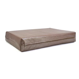 Μαξιλάρι για Καναπέ / Παλέτα  Δερματίνη  Minesota - Metallic Cinnamon Με Φερμουάρ