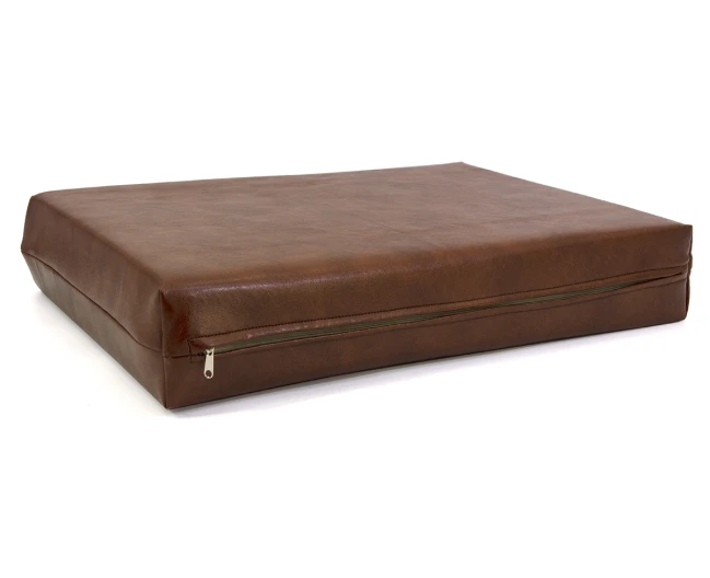 Μαξιλάρι για Καναπέ / Παλέτα  Δερματίνη Minesota 11 Cinnamon Light Brown Με Φερμουάρ