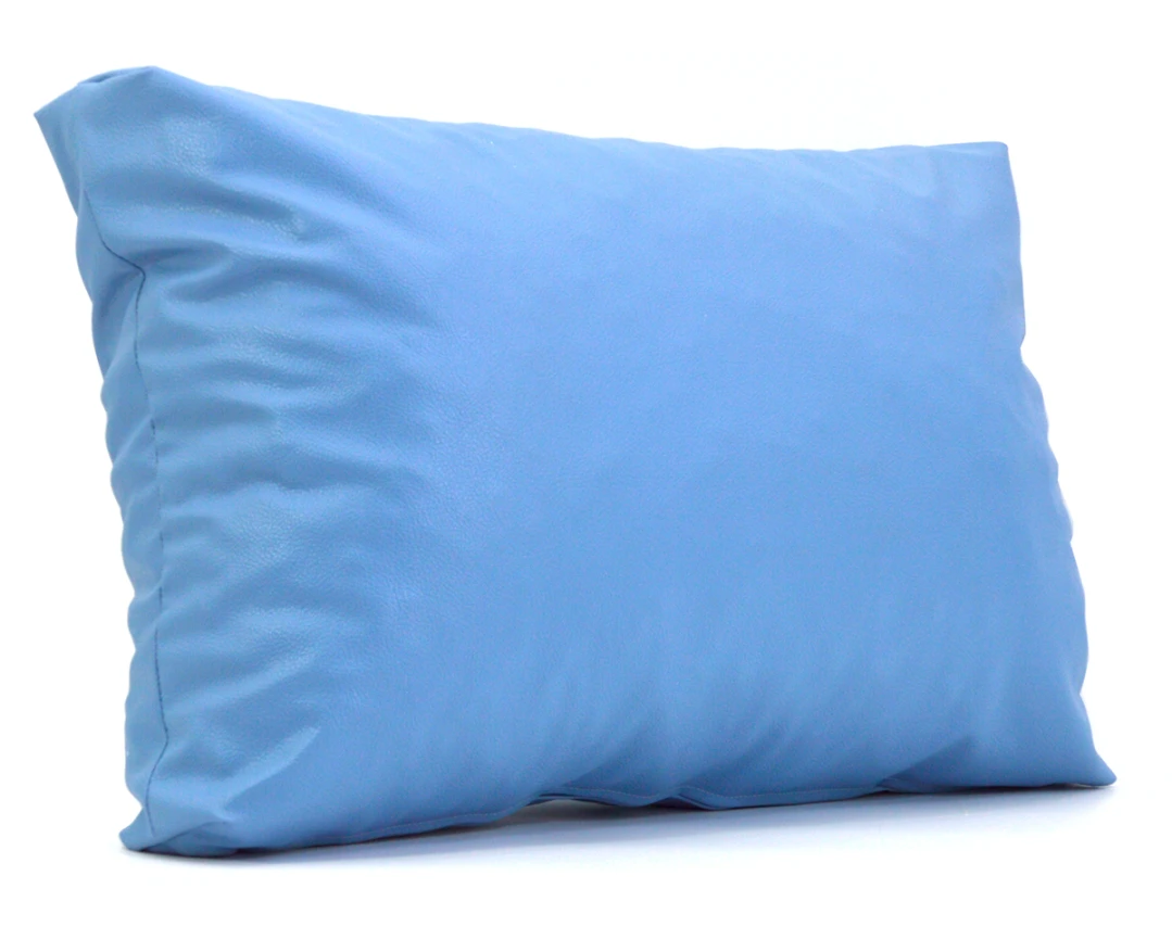 Μαξιλάρα Δερματίνη Δαπέδου Odario 21 - Baby Blue Με Φερμουάρ | Mypouf.gr