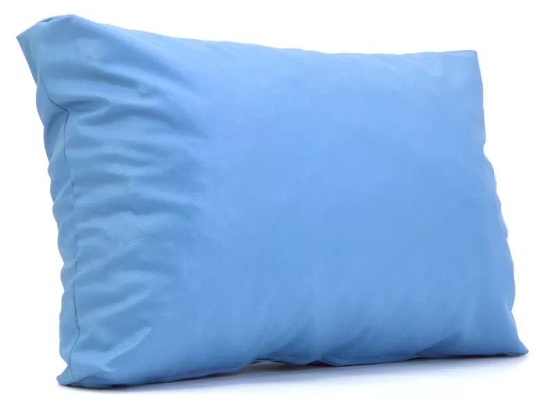 Μαξιλάρα Δερματίνη Δαπέδου Odario 21 - Baby Blue Με Φερμουάρ