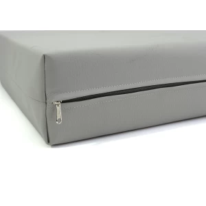 Μαξιλάρι Για Καναπέ / Παλέτα Δερματίνη Mizuri 13 Ανοιχτό Γκρι Με Φερμουάρ Μαξιλάρι Για Καναπέ / Παλέτα Δερματίνη Mizuri 13 Ανοιχτό Γκρι Με Φερμουάρ