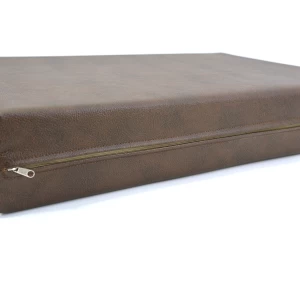 Μαξιλάρι Για Καναπέ / Παλέτα Δερματίνη Odario 13 - Καφέ Με Φερμουάρ