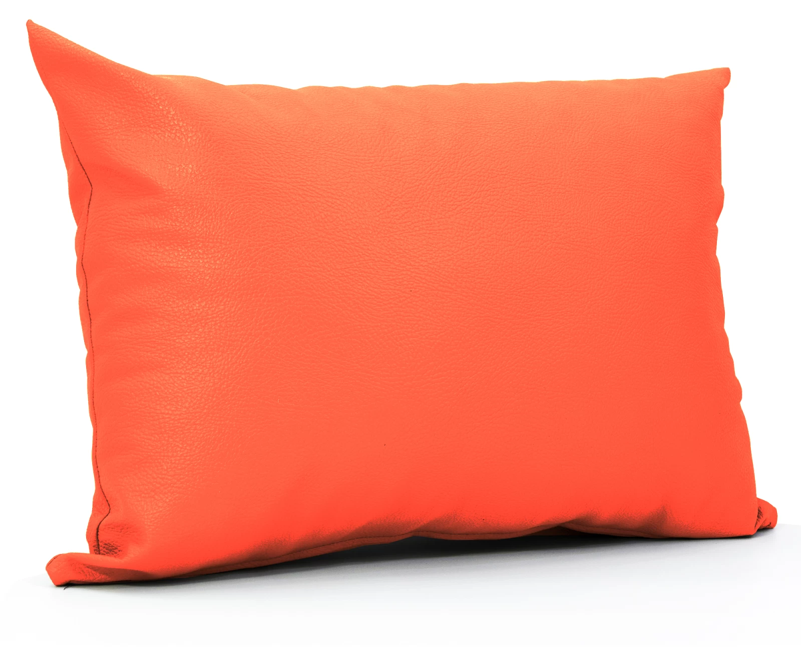 Μαξιλάρι Δερματίνη καναπέ Odario 19 - Orange Με Φερμουάρ | Mypouf.gr Μαξιλάρι Δερματίνη καναπέ Odario 19 - Orange Με Φερμουάρ | Mypouf.gr