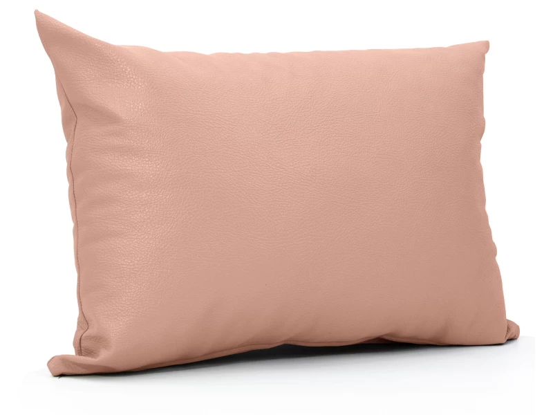 Μαξιλάρι Δερματίνη καναπέ Odario 26 - Dusty Pink Με Φερμουάρ