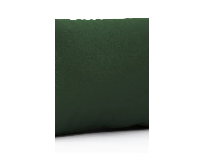 Μαξιλάρι Δερματίνη καναπέ Odario 8 - Dark Green Με Φερμουάρ