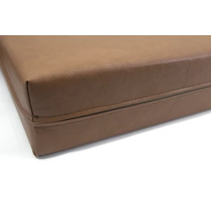 Μαξιλάρι Για Καναπέ / Παλέτα Δερματίνη Colorado - Καφέ  Με Φερμουάρ Μαξιλάρι Για Καναπέ / Παλέτα Δερματίνη Colorado - Καφέ  Με Φερμουάρ