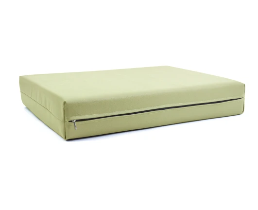 Μαξιλάρι Για Καναπέ / Παλέτα Δερματίνη Odario 15 - Light Beige Με Φερμουάρ | Mypouf.gr