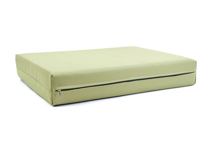 Μαξιλάρι Για Καναπέ / Παλέτα Δερματίνη Odario 15 - Light Beige Με Φερμουάρ