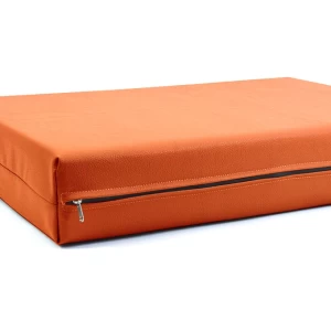 Μαξιλάρι Για Καναπέ / Παλέτα Δερματίνη Odario 19 - Orange Με Φερμουάρ