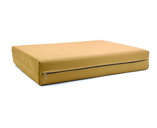 Μαξιλάρι Για Καναπέ / Παλέτα Δερματίνη Odario 2 - Light Tabac Brown Με Φερμουάρ | Mypouf.gr