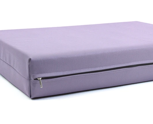 Μαξιλάρι Για Καναπέ / Παλέτα Δερματίνη Odario 22 - Lilac Με Φερμουάρ | Mypouf.gr