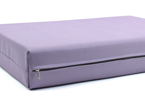 Μαξιλάρι Για Καναπέ / Παλέτα Δερματίνη Odario 22 - Lilac Με Φερμουάρ