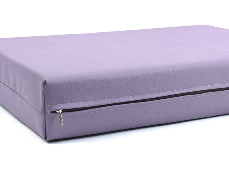 Μαξιλάρι Για Καναπέ / Παλέτα Δερματίνη Odario 22 - Lilac Με Φερμουάρ