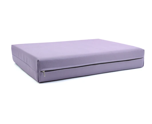 Μαξιλάρι Για Καναπέ / Παλέτα Δερματίνη Odario 22 - Lilac Με Φερμουάρ | Mypouf.gr