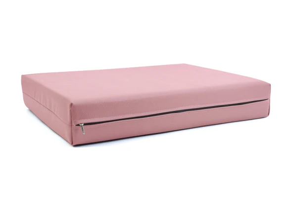 Μαξιλάρι Για Καναπέ / Παλέτα Δερματίνη Odario 23 - Baby Pink Με Φερμουάρ