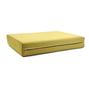 Μαξιλάρι Για Καναπέ / Παλέτα Δερματίνη Odario 24 - Orange Beige Με Φερμουάρ