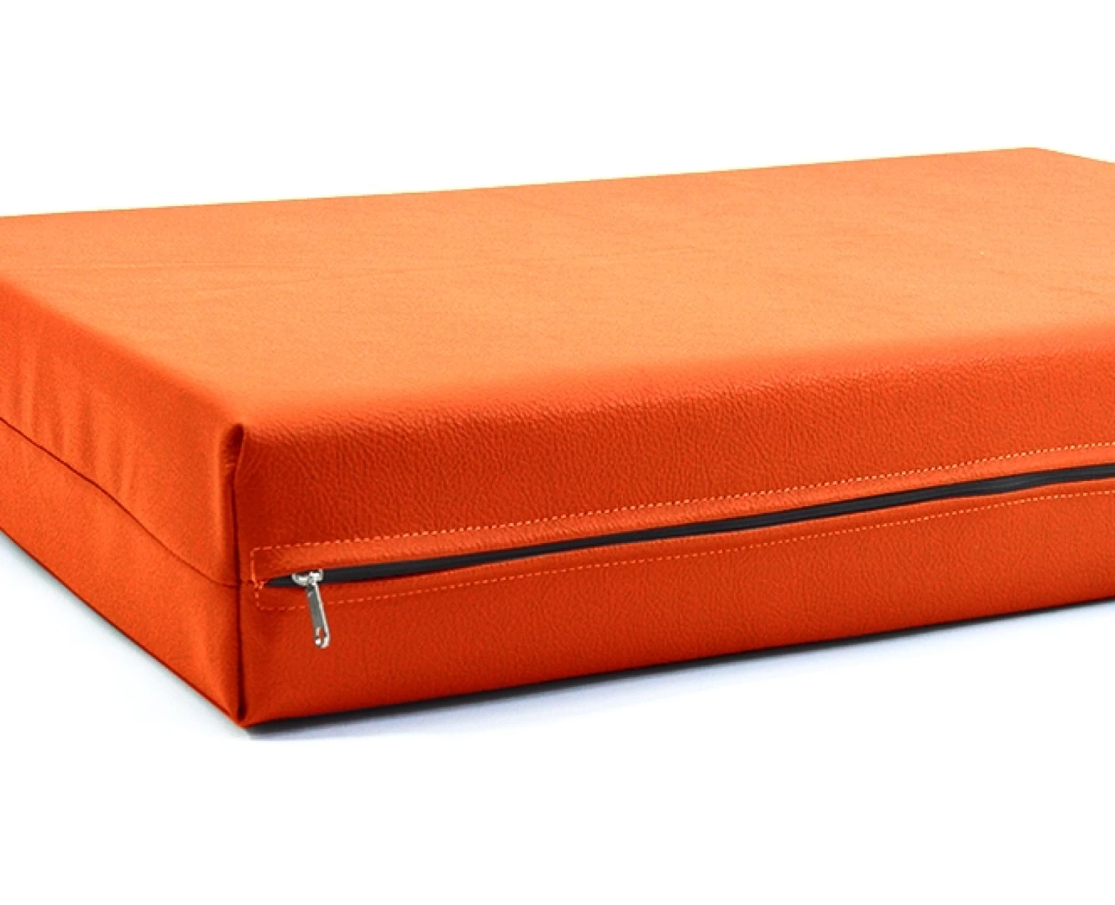 Μαξιλάρι Για Καναπέ / Παλέτα Δερματίνη Odario 25 - Vivid Orange Με Φερμουάρ | Mypouf.gr Μαξιλάρι Για Καναπέ / Παλέτα Δερματίνη Odario 25 - Vivid Orange Με Φερμουάρ | Mypouf.gr