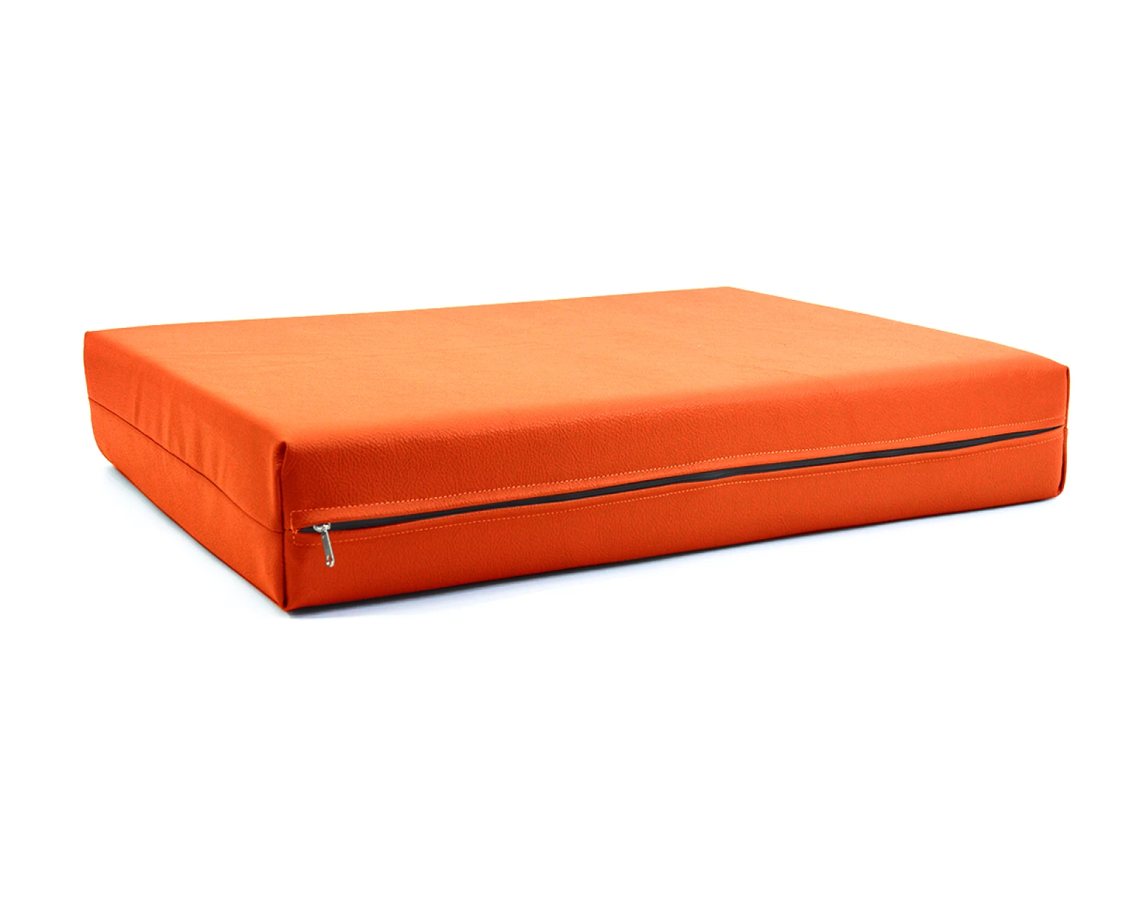 Μαξιλάρι Για Καναπέ / Παλέτα Δερματίνη Odario 25 - Vivid Orange Με Φερμουάρ | Mypouf.gr Μαξιλάρι Για Καναπέ / Παλέτα Δερματίνη Odario 25 - Vivid Orange Με Φερμουάρ | Mypouf.gr