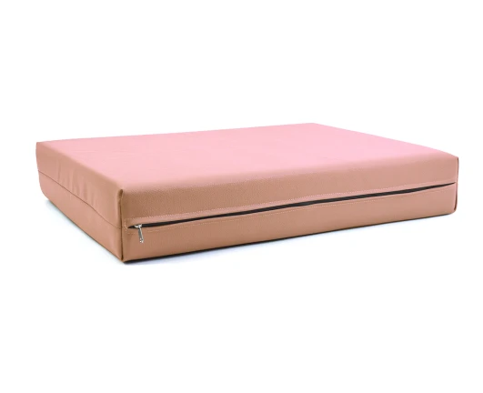 Μαξιλάρι Για Καναπέ / Παλέτα Δερματίνη Odario 26 - Dusty Pink Με Φερμουάρ | Mypouf.gr