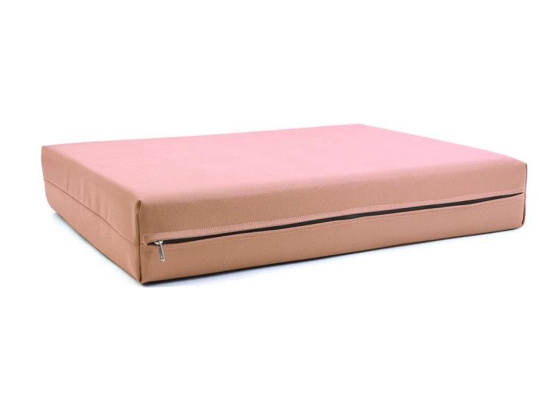Μαξιλάρι Για Καναπέ / Παλέτα Δερματίνη Odario 26 - Dusty Pink Με Φερμουάρ